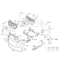 Diagram for Hyundai Elantra GT Bumper - 86511-A5000