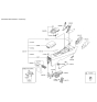 Diagram for 2014 Hyundai Elantra GT Center Console Base - 84611-A5300-RY