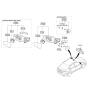 Diagram for 2017 Hyundai Accent Car Mirror - 87620-1R210