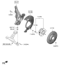 Diagram for Hyundai Veloster Brake Disc - 51712-3X000