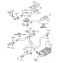 Diagram for Hyundai Elantra Exhaust Pipe - 28610-2C365