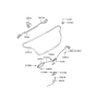 Diagram for Hyundai Elantra Tailgate Lock - 81230-2D010