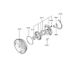 Diagram for Hyundai Santa Fe Torque Converter - 45100-39300
