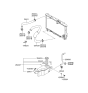 Diagram for Hyundai Santa Fe Cooling Fan Assembly - 25231-26300