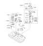 Diagram for Hyundai Santa Fe Fuel Pump Strainer - 31112-26105