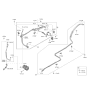 Diagram for Hyundai Tucson A/C Expansion Valve - 97626-2P200