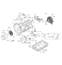 Diagram for 2020 Hyundai Genesis G90 Transfer Case - 45240-4J101
