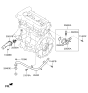 Diagram for 2018 Hyundai Accent Thermostat Gasket - 25623-2M000