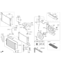 Diagram for Hyundai Accent Air Deflector - 29134-J0100
