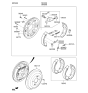 Diagram for Hyundai Accent Wheel Cylinder - 58330-F9000