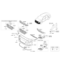 Diagram for 2021 Hyundai Accent Fog Light - 92202-J0000