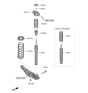 Diagram for Hyundai Palisade Bump Stop - 55326-K5000