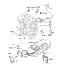Diagram for Hyundai Elantra Oxygen Sensor - 39210-2E100