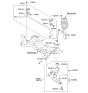 Diagram for Hyundai Elantra Sway Bar Link - 54830-0U000
