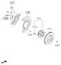 Diagram for Hyundai Elantra Steering Knuckle - 51715-F2000