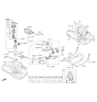 Diagram for Hyundai Tucson Fuel Line Clamps - 31141-C6000