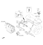 Diagram for Hyundai Sonata Fuel Injector O-Ring - 35312-04AA2