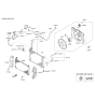 Diagram for Hyundai Sonata Air Deflector - 29136-C2500