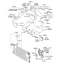 Diagram for Hyundai Tucson A/C Expansion Valve - 97626-2C000