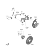 Diagram for Hyundai Kona N Wheel Hub - 52730-L1000