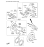 Diagram for 2017 Hyundai Ioniq Brake Disc - 58411-3V500