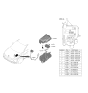Diagram for 2023 Hyundai Genesis GV60 Fuse - 18980-09660