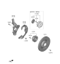 Diagram for Hyundai Santa Fe Wheel Bearing - 52720-P2000