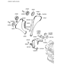 Diagram for Hyundai Genesis Timing Chain Guide - 24810-3C200