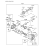 Diagram for Hyundai Tucson Oil Pan Baffle - 47395-3B200