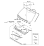 Diagram for Hyundai Santa Fe Windshield Washer Nozzle - 98630-2B000