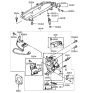 Diagram for Hyundai Sonata Idle Control Valve - 35104-33140