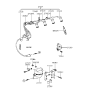 Diagram for Hyundai Excel Spark Plug Wire - 27501-24B10