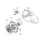 Diagram for 1993 Hyundai Elantra Clutch Disc - 41100-34020