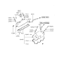 Diagram for Hyundai Elantra PCV Hose - 26721-33001