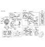 Diagram for Hyundai Venue Brake Caliper Bolt - 58163-33000