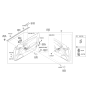 Diagram for 2015 Hyundai Genesis Coupe Door Handle - 82620-2M520-K5