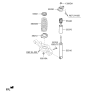 Diagram for Hyundai Genesis Coupe Bump Stop - 55348-2M000