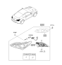 Diagram for 2013 Hyundai Genesis Coupe Light Socket - 92430-2M550