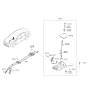 Diagram for 2020 Hyundai Elantra Shift Cable - 43794-F2200