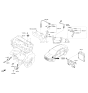 Diagram for Hyundai Elantra GT Camshaft Position Sensor - 39350-2E200