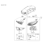 Diagram for 2018 Hyundai Elantra Tail Light - 92402-F3000