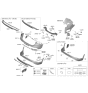 Diagram for Hyundai Santa Fe Hybrid Antenna - 95420-J6400