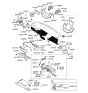 Diagram for Hyundai Elantra N Interior Light Bulb - 92601-3F000