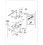 Diagram for Hyundai Sonata Armrest - 82710-3S050-RY