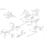 Diagram for Hyundai Sonata Muffler Hanger Straps - 28760-2D000