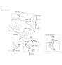 Diagram for Hyundai Azera Sway Bar Link - 54830-3Q000