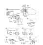Diagram for Hyundai Dimmer Switch - 94950-22001