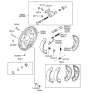 Diagram for Hyundai Accent Wheel Cylinder - 58330-22000