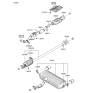 Diagram for Hyundai Tail Pipe - 28700-2E401