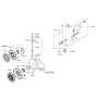 Diagram for 2011 Hyundai Tucson Clutch Slave Cylinder - 41710-39100